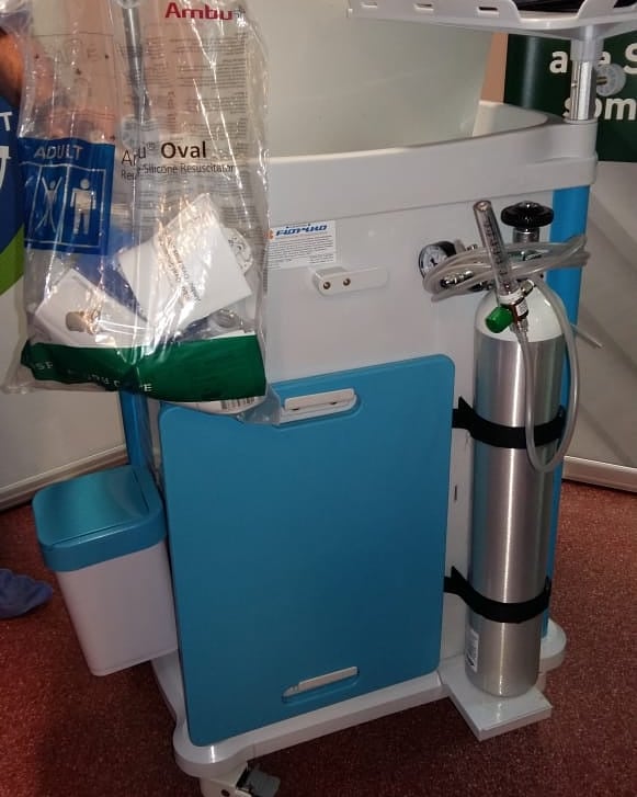 HospitalFV's tweet photo. 🏥 Nueva aparatología

Agradecemos a la  Asociación de Anestesiologia, Analgesia y rehabilitación de Buenos Aires (AAARBA) por la donación de un carro de Vía Area dificultosa equipado de última tecnología, que incluye además un videolaringoscopio con fibra óptica como novedad. https://t.co/6OCaFPyWKv