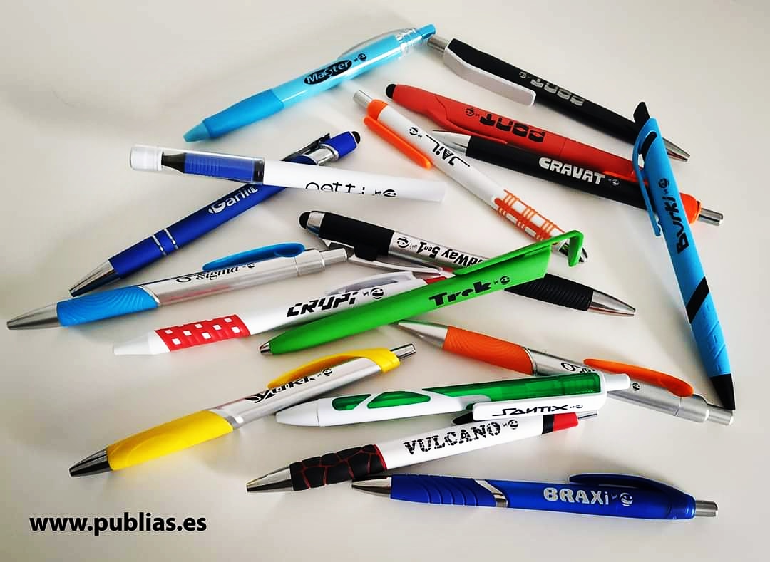 🖊 ¡Elige el #bolígrafo que promocionará tu #negocio entre un sinfín de posibilidades! 🖊
+ Info.: 👉 bit.ly/2ZaifHp 👈

#bolígrafos #bolígrafospersonalizados #bolígrafoscontulogotipo #bolígrafosmerchandising #merchandising #regaloscorporativos #promocional #publicitario