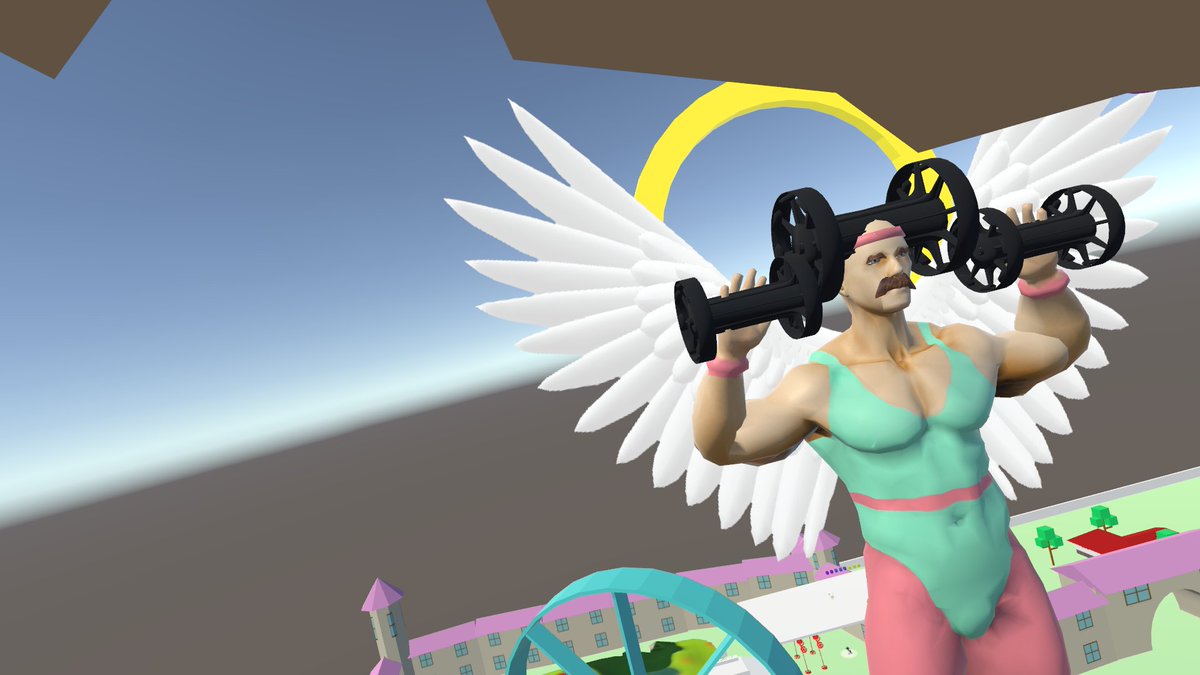 vrctaki's tweet photo. #VRChat #VRChatBeta
皆大好きぱんじゃんまんランドも特に問題なく動いてますねー。 https://t.co/2zEWBLEBRl