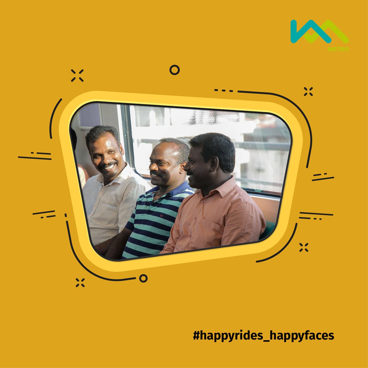 MetroRailKochi's tweet photo. Films. Politics. Sports. Many topics. One pastime. Passengers at their wittiest best. #happyrides #happyfaces https://t.co/G7Tdmz9JcD