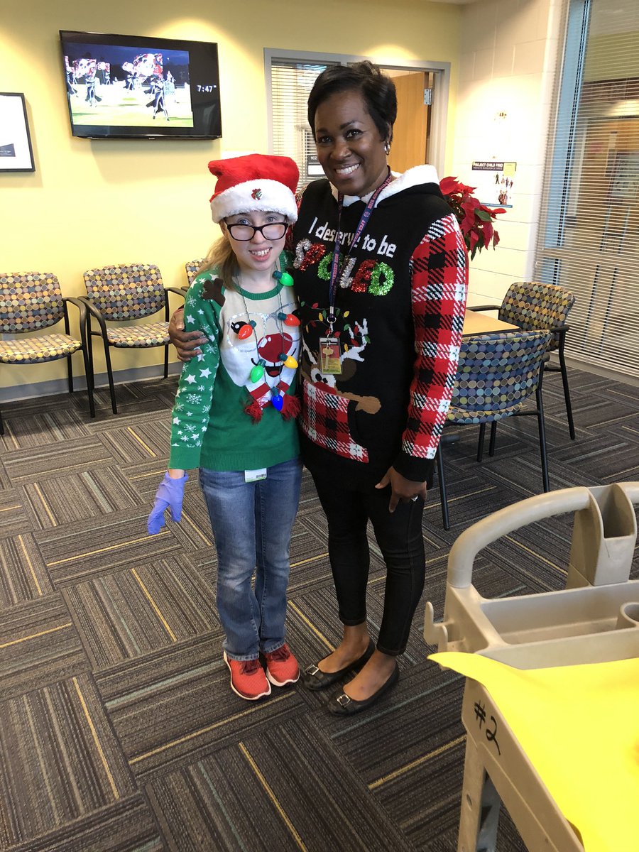 AFHSannounce's tweet image. Such fun Holiday Cheer @apexfriendship for staff and students!