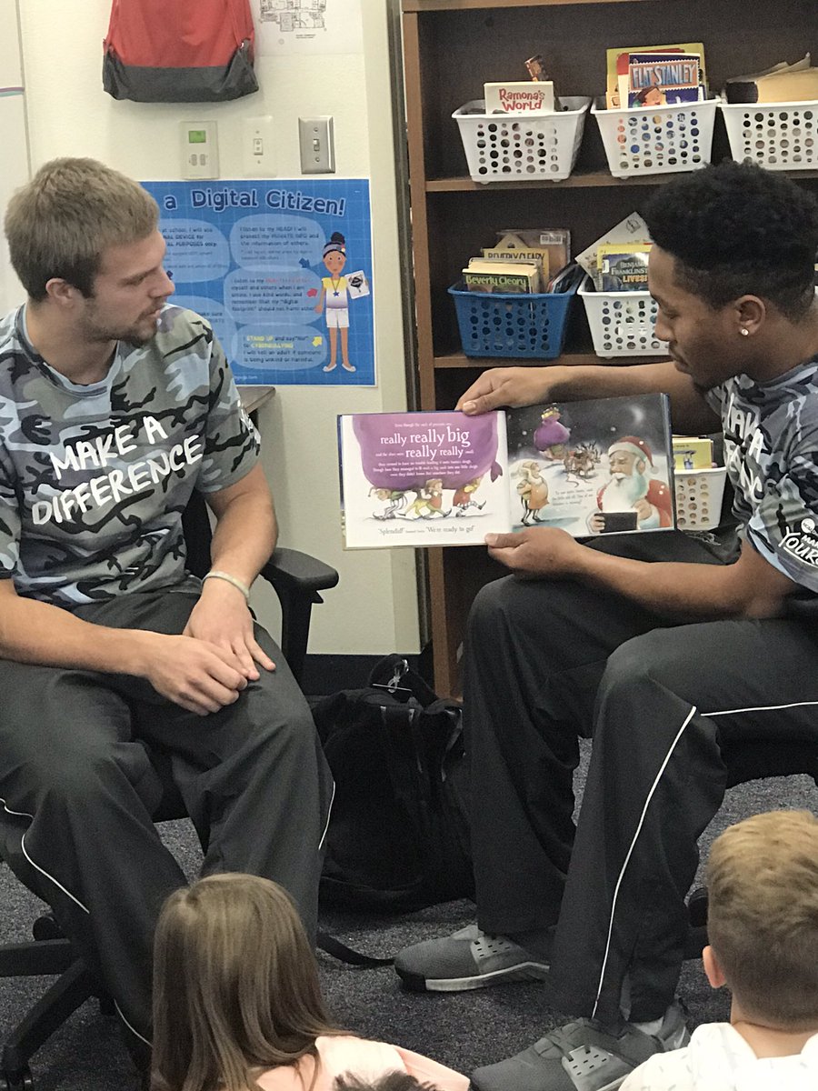 Great visit! We loved having the football team! #walstars <a href="/MsuMavFollowers/">MSU Followers</a>