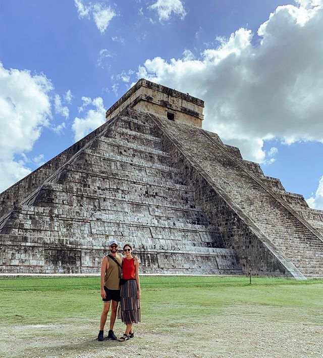 Chichen Itza! We love visiting pyramids and this one has been on our list for many years. Even though you can’t climb the ruins, it’s not hard to imagine just how epic this place was in its day.

📸 instagram.com/p/B6TX3OYB3aT/ via tweet.photo