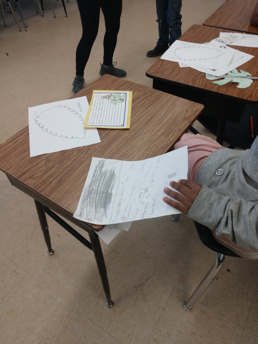 MontelloMath's tweet image. Combining rainforest in social studies and multiplication in math the day before break.  Who said it couldn&apos;t be done?