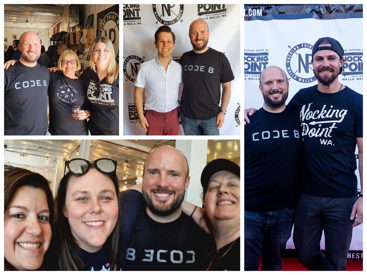 yveked's tweet photo. @Code8Movie #Code8Throwback to Walla Walla premiere and London premiere: good movie with friends = a good time and lot of fun ๐ https://t.co/D6mKYkzJFv