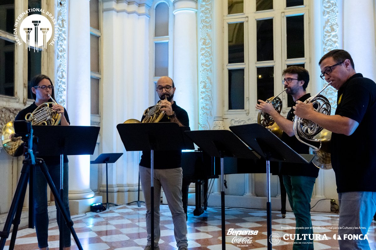 InfoMIBF's tweet photo. Muchas gracias a quienes nos acompañaron en el Palacio Cantón para disfrutar de esta calidad sonora extraordinaria.

No se pierdan los conciertos de hoy y mañana ¡aún queda mucho #MIBF2019!

#FESTIVALDEMETALES #FONCA https://t.co/VUzOgZFF3O