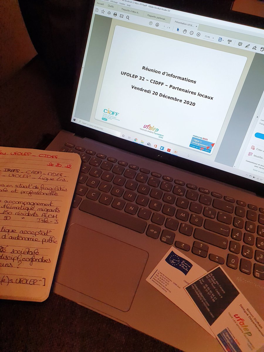 Ufolep32 (@ufolep32) on Twitter photo Work in progress... 😉💪
#ufolep #cget #sportsante #sportfeminin #sportsociete #sporteducation #toutesport #toutessportives #milieurural
@UFOLEP <a href="/Ufolep32/">Ufolep32</a> <a href="/CIDFF32/">CIDFF32</a> @FNCIDFF <a href="/32Cdos/">CDOS 32</a> <a href="/Franceterdasile/">France terre d'asile</a> @LeGers32 <a href="/GersSolidaire/">GIP Gers Solidaire</a> <a href="/Prefet32/">Préfet du Gers</a>
<a href="/ligue_32/">Ligue De L'enseignement Du Gers</a> <a href="/lessportivesmag/">Les Sportives magazine</a> Work in progress... 😉💪
#ufolep #cget #sportsante #sportfeminin #sportsociete #sporteducation #toutesport #toutessportives #milieurural
@UFOLEP <a href="/Ufolep32/">Ufolep32</a> <a href="/CIDFF32/">CIDFF32</a> @FNCIDFF <a href="/32Cdos/">CDOS 32</a> <a href="/Franceterdasile/">France terre d'asile</a> @LeGers32 <a href="/GersSolidaire/">GIP Gers Solidaire</a> <a href="/Prefet32/">Préfet du Gers</a>
<a href="/ligue_32/">Ligue De L'enseignement Du Gers</a> <a href="/lessportivesmag/">Les Sportives magazine</a>