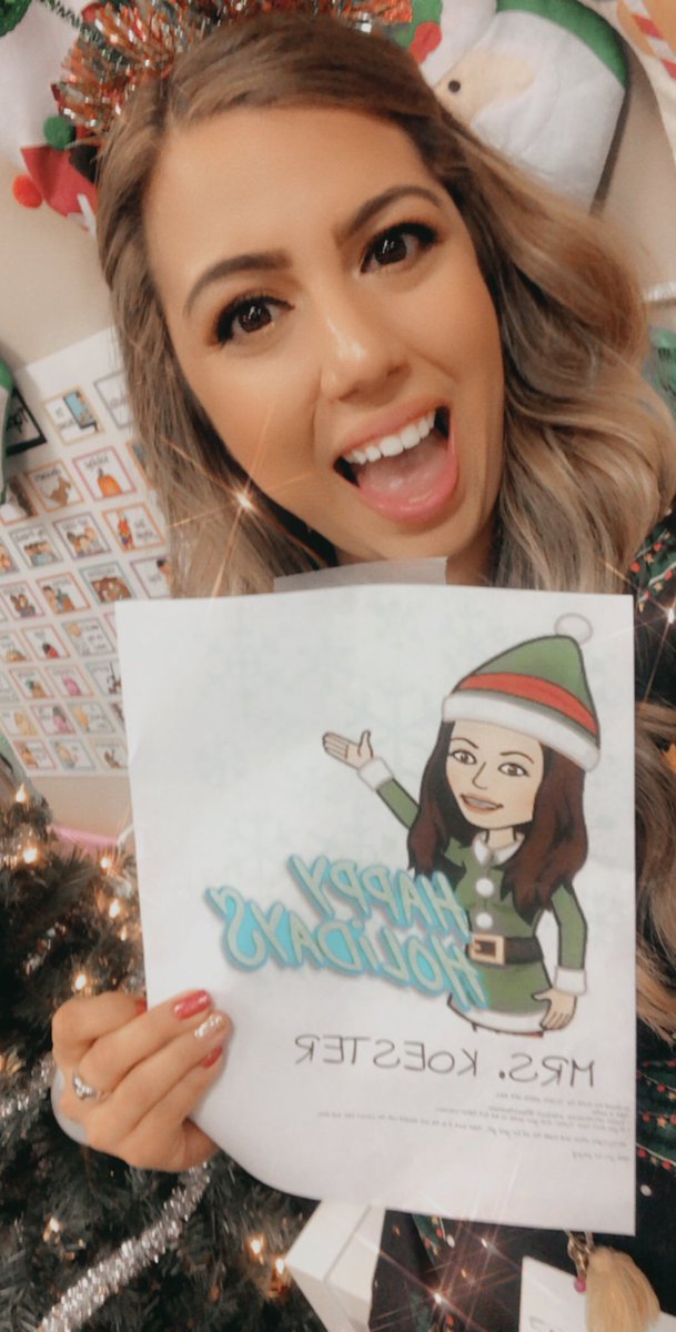 hellomstello's tweet photo. Yay!!🎉I found @koester_jen elfie!! #elfieselfie #bkrock @BlackBearkats https://t.co/66C09e3qUY
