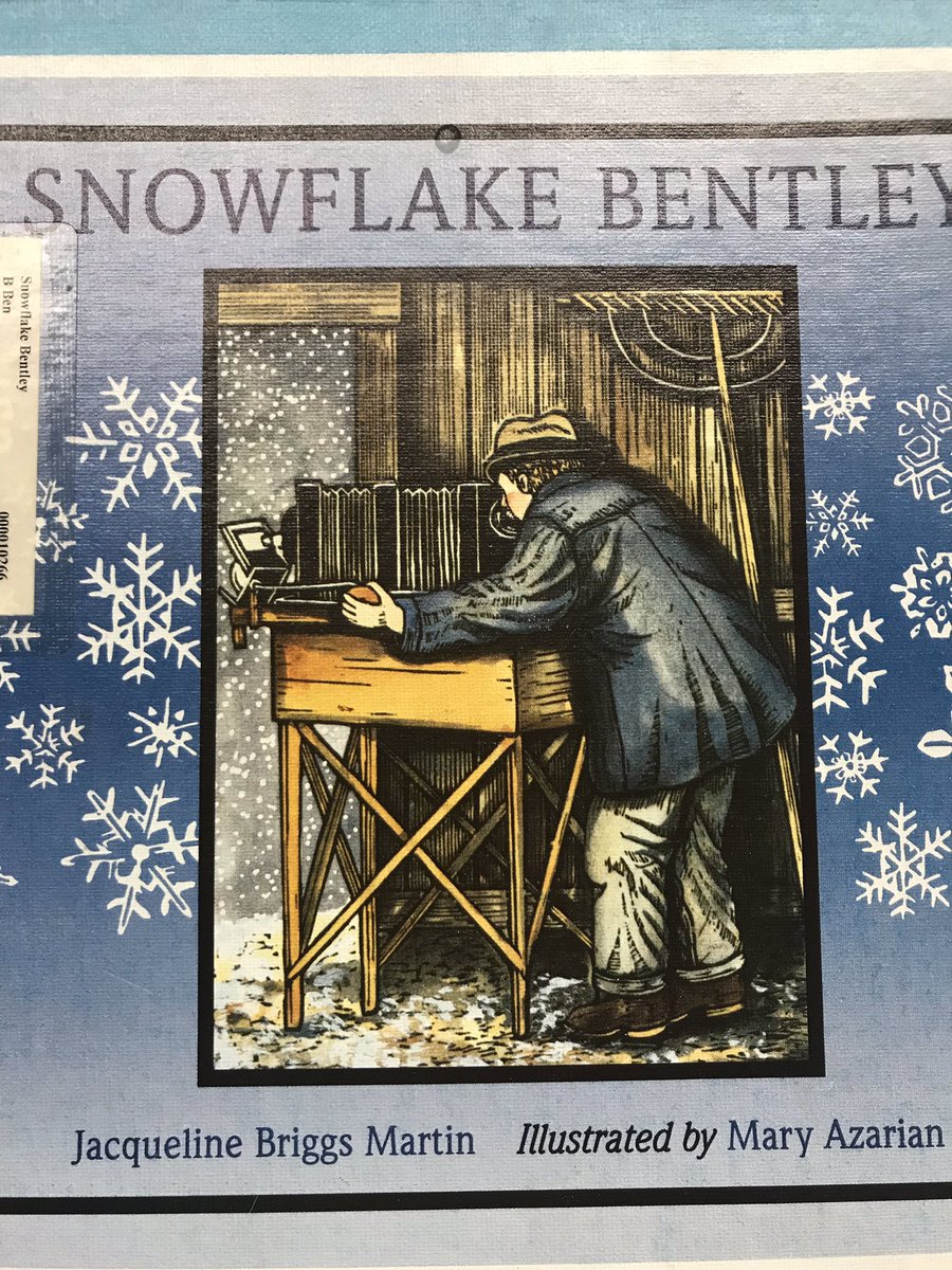 clsbuck's tweet photo. Using what we learned about snowflakes in the story, “Snowflake Bentley” to make our own before heading out for winter break @BelviewBees https://t.co/t4nBHtomTo