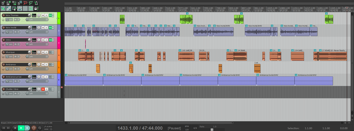 PhotosensiblePc's tweet photo. Le montage du premier épisode est FINI ! Maintenant j'attaque le mixage. Ca approche !!!
#PassionPodcast #GrossePression https://t.co/65X2iYcZ7t