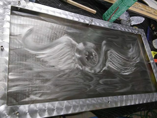 SimsDesigns's tweet image. #flyingeyeball #metalgrinding #simsdesigns ift.tt/2MelAQr