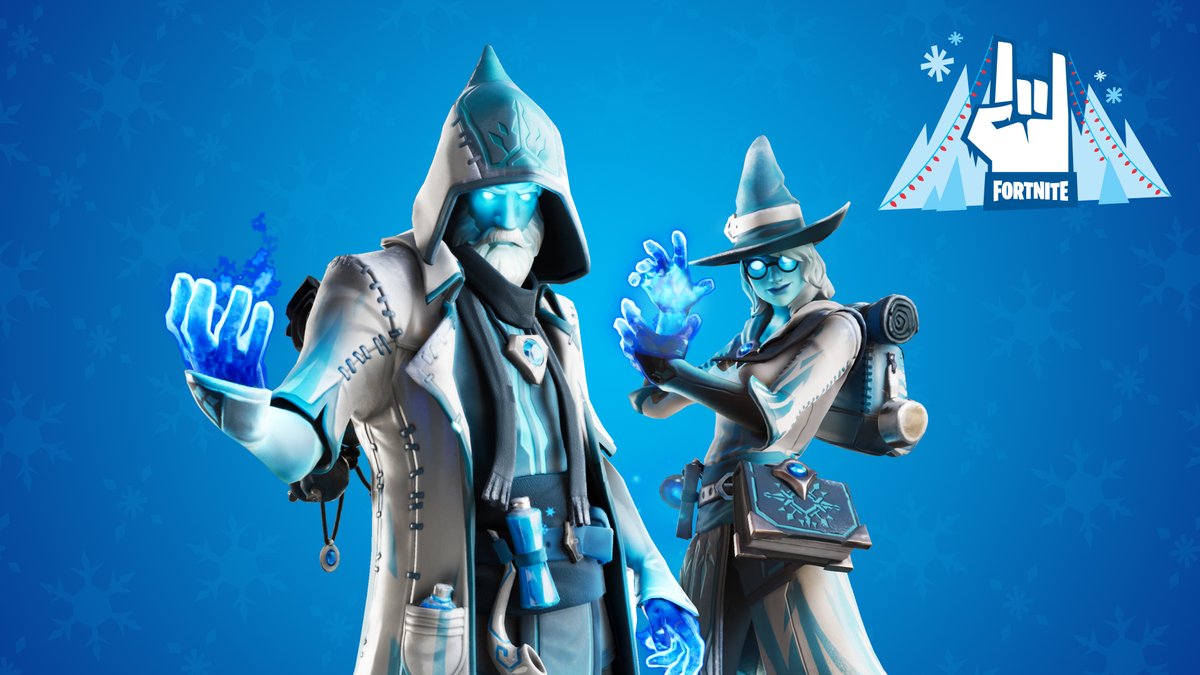 Fortnite's tweet photo. It's getting chilly 🥶

Castor and Elmira are back in the Item Shop with new additional Styles! https://t.co/2mkUcIZ5QW