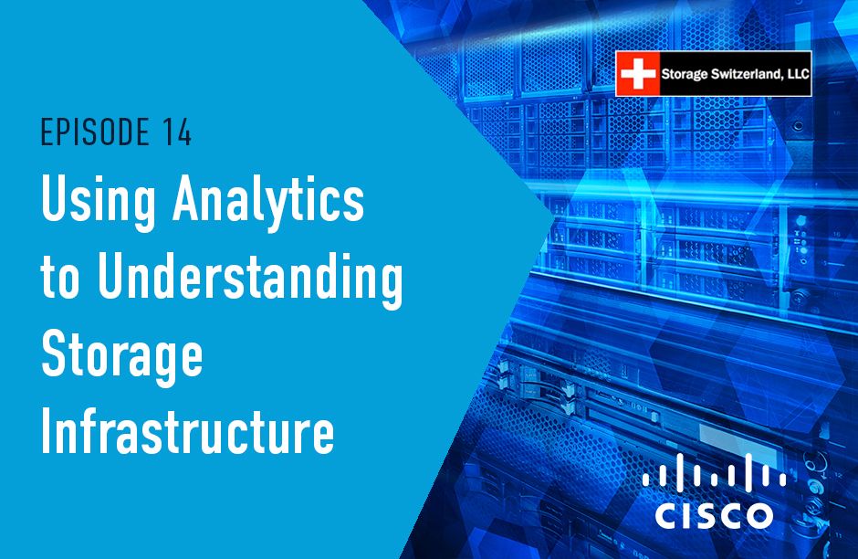 In today's episode, we're joined by  Arthur Scrimo from <a href="/Cisco/">Cisco</a> to discuss how analytics and visualizing storage networking telemetry data is critical for IT to continue to meet the demands of the organization.  buff.ly/2EG8d7b