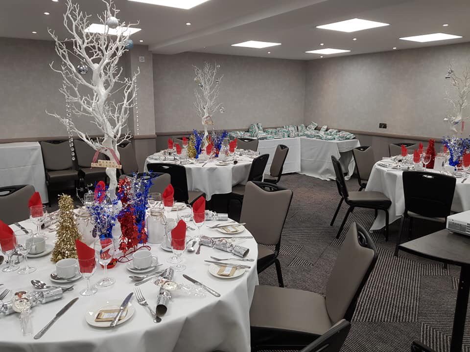 The BSLFC Christmas Party is ready to start!