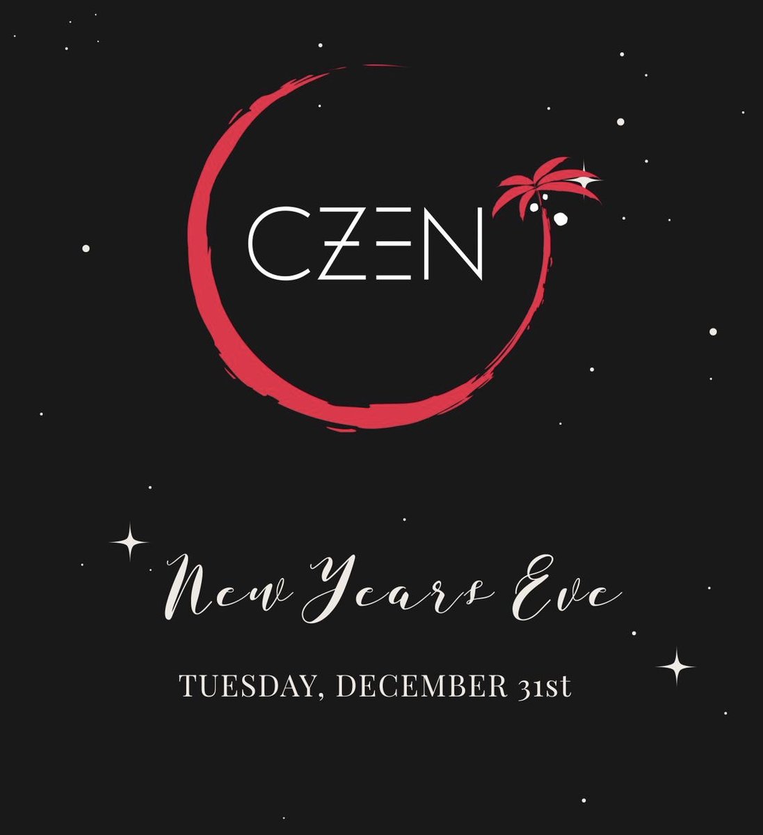 EmpireEntity's tweet photo. New Years Eve at CZEN.  Our trendy brand new Carib/Asian fusion restaurant in the heart of Brooklyn. Open Bar &amp; Complimentary food. - https://t.co/mQQca7XKfY https://t.co/LAgFMOCfql