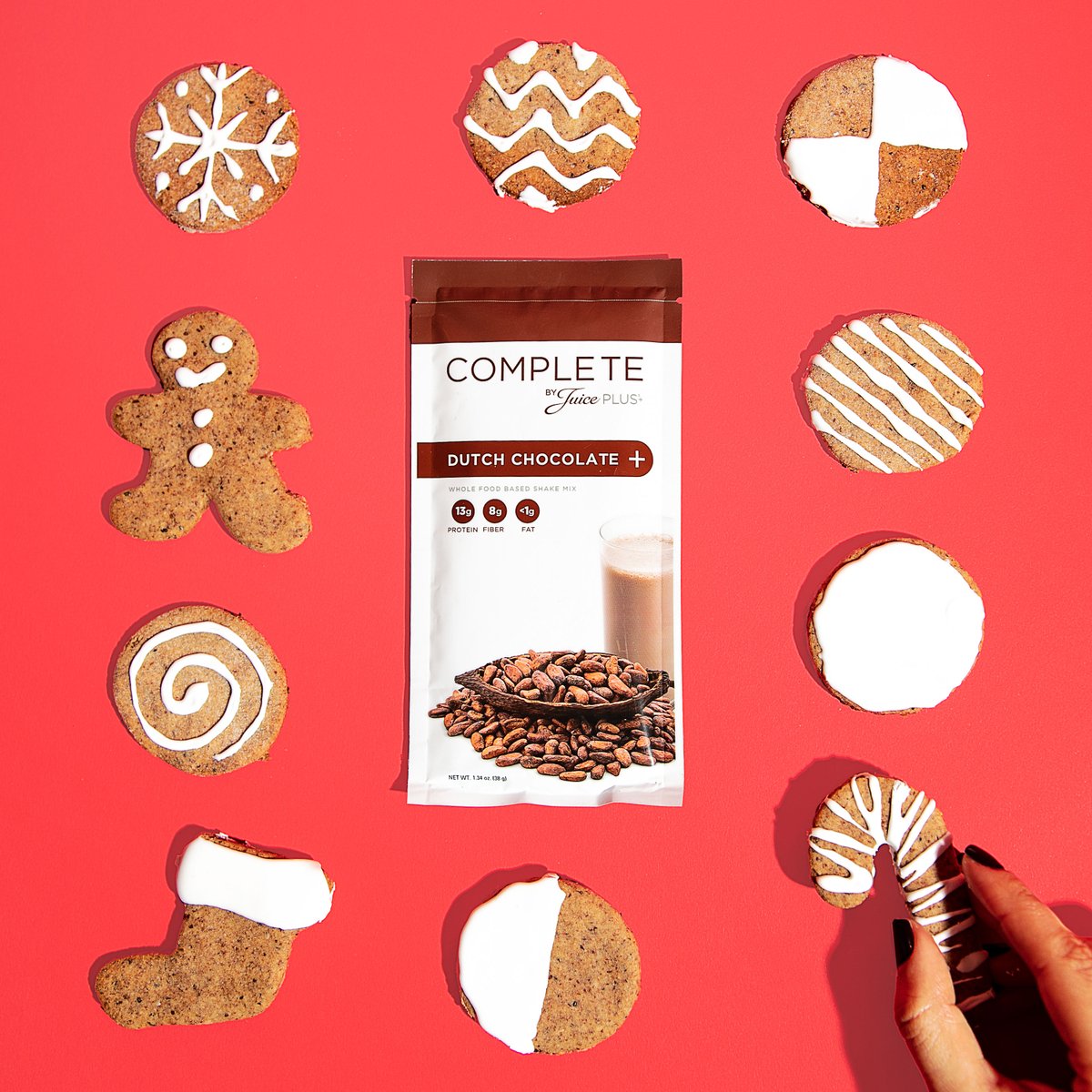 juiceplus's tweet photo. We like our cookies with a side of #PlantBased nutrition. Find the perfect Complete Winter Spiced Cookie recipe on our blog! ๐
โค๏ธ #HealthySanta #FilledWithGood https://t.co/LiCCmnQSzL https://t.co/0RnR8QQD16