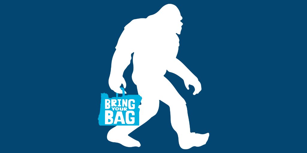 enviroregon's tweet photo. We really don’t mean to brag, but Oregonians always carry reusable bags! January is coming – remember to #BringYourBagOR https://t.co/WhRdJwBxKN