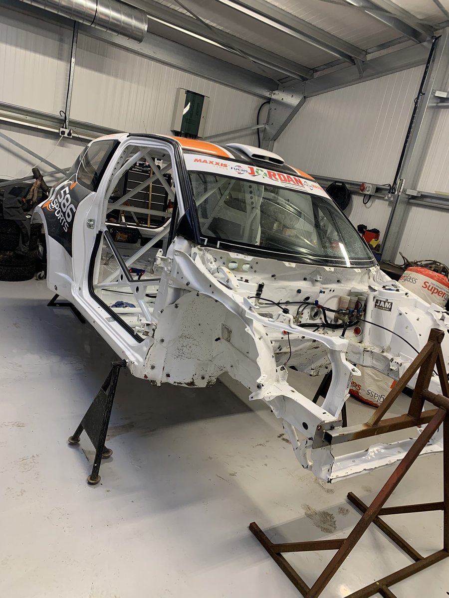 Let the winter rebuild commence! @BTRDARally <a href="/SteveBlack586/">Steve Black</a>