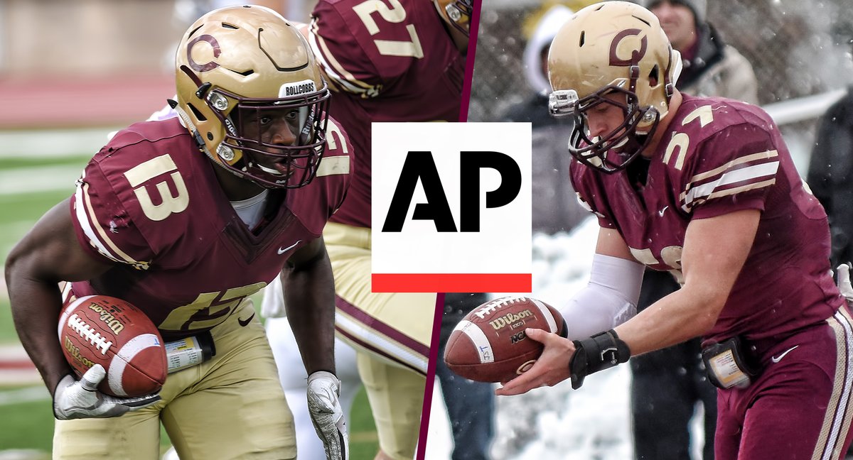 CobberSID's tweet photo. CORNGRATS to Cobber football seniors Willie Julkes &amp; Alex Berg who both earned Associated Press All-American honors. Julkes was 1st Team as an all-purpose player &amp; Berg was named to the 2nd Team as a punter.
📰: https://t.co/DcJ0THXc8e https://t.co/hEnajbBm21