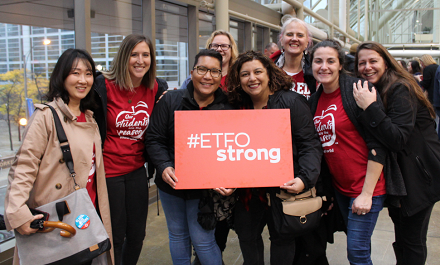ETFOeducators's tweet photo. It has been an incredible year of collective resistance as educators and parents have taken action to defend learning and working conditions in our schools. Thank you all for speaking up and for being a champion for children! 

Proudly we will continue #RedforEd #ETFOstrong https://t.co/XkT9pTIKFx