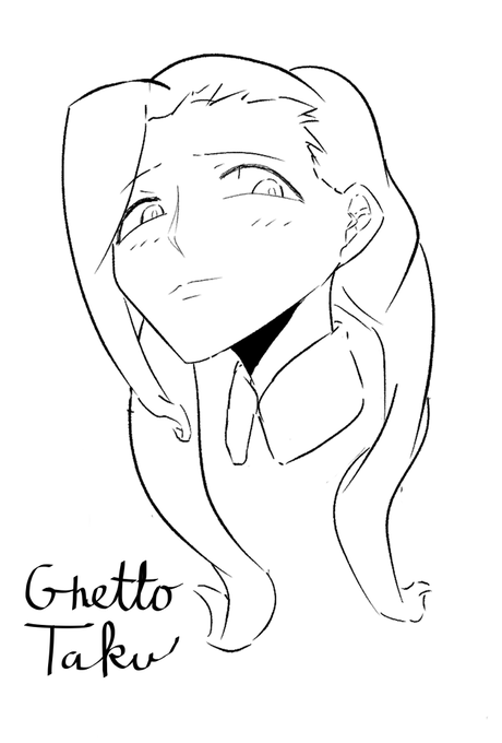 just bought a tablet, i think it makes my lines more smoother and i can finally draw something big 