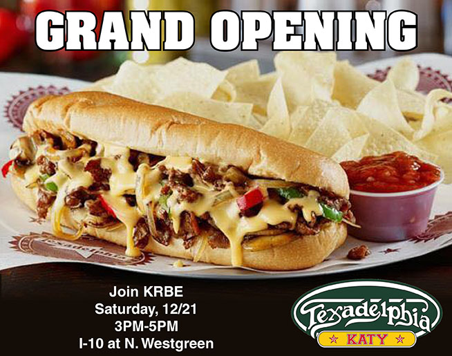 krbe's tweet photo. Don't miss the grand opening of @Texadelphia Restaurant &amp; Sky Bar on Saturday with @benjaminphoenix! Stop by for  “world-famous queso”, giveaways, and more! https://t.co/Jzt9W2xg09 
#TEXADELPHIA #ad https://t.co/pGjKBVnisu