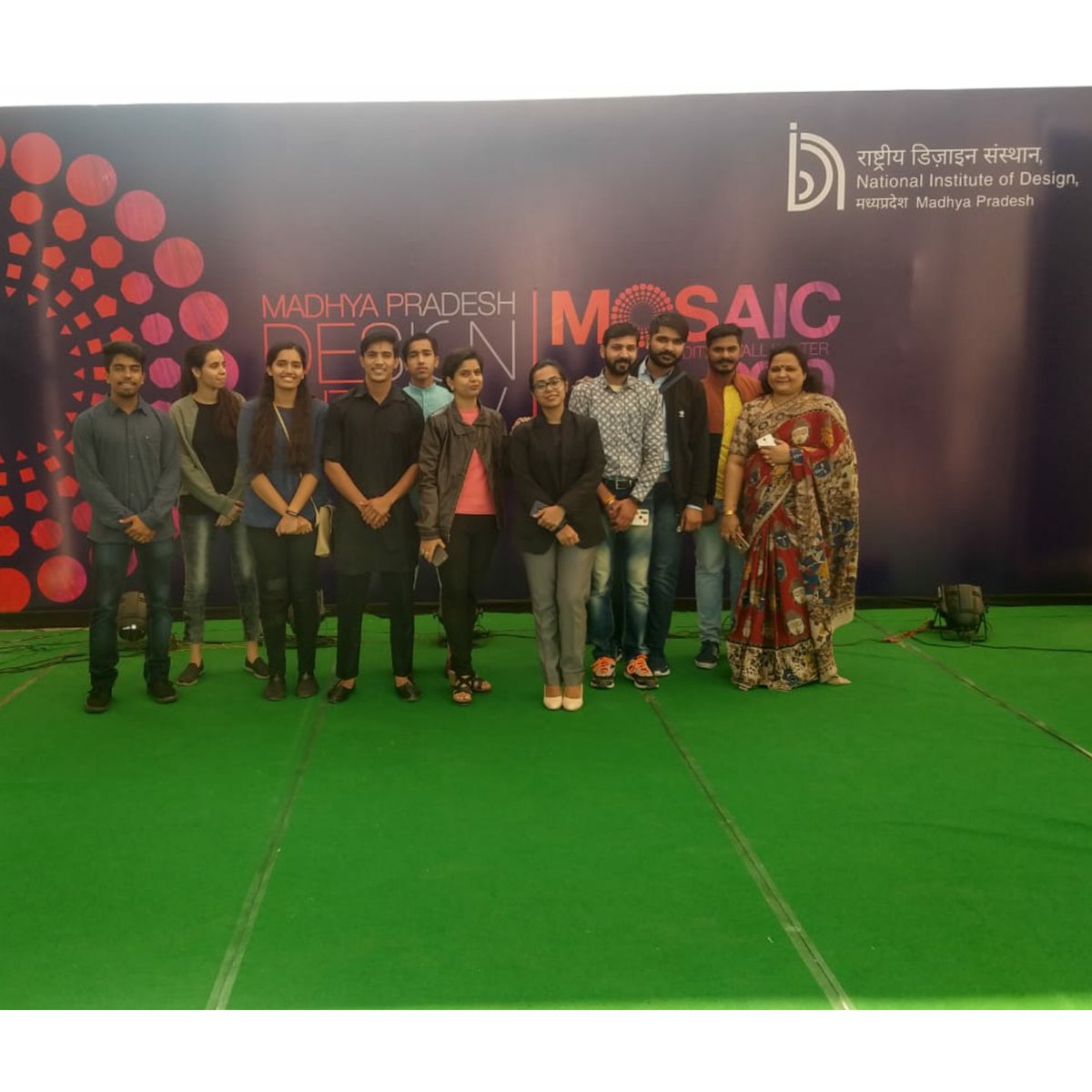 SAGE_INDORE's tweet image. Students of #InstituteofDesign at #SAGEUniversity were part of #MadhyaPradeshDesignUtsav ,an awe-inspiring design event, where they interacted with professionals from the #DesignIndustry &amp;amp; participated In various competitions.
#DesignCompetition #SAGEIndore #SAGE #SUI #SAGEGroup