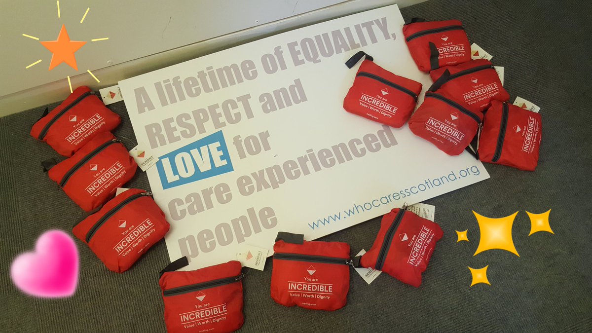 Thank you <a href="/wearemadlug/">Madlug™</a>  from <a href="/AberdeenACE/">ACE</a> ⭐❤ all of the young people coming to the Care Family Xmas Dinner in Aberdeen will be leaving with one of your bags.... filled with 🎁🎁🎁