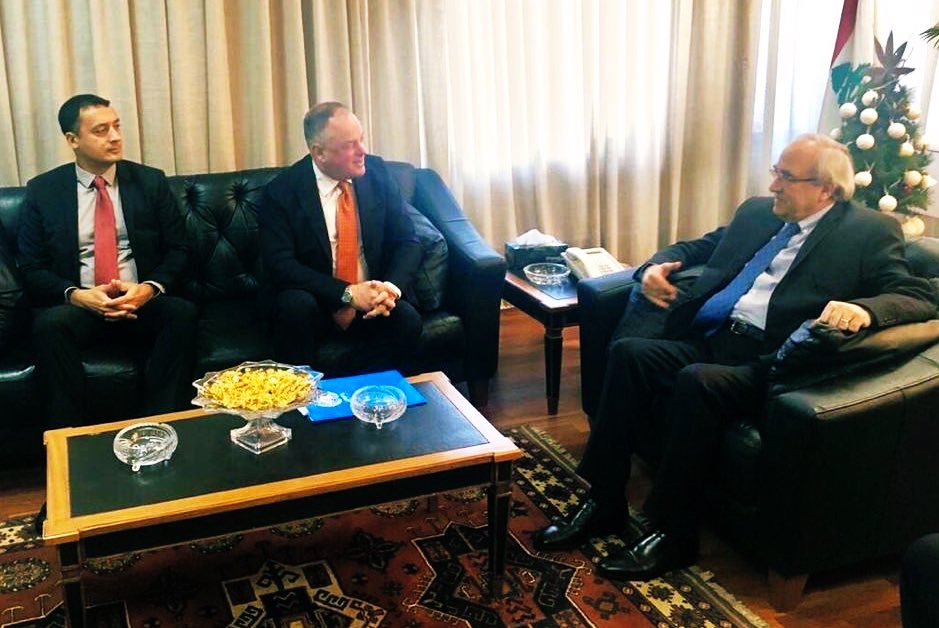 Very good meeting w/ the Minister of #Justice <a href="/AlbertSerhan/">Albert A. Serhan</a> in Beirut. I briefed him on the situation along #BlueLine where calm prevails, <a href="/UNIFIL_/">UNIFIL</a> ’s work in close coordination w/ <a href="/LebarmyOfficial/">الجيش اللبناني</a> &amp; thanked him for the excellent cooperation btw judicial authorities &amp; UNIFIL.