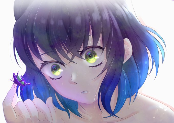 みゆ🌸【西2ホール ぱ-12】さんがTwitterに投稿した嘴平伊之助(鬼滅の刃)のイラスト。