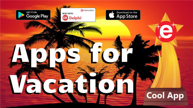 Today's #CoolApps selection is Sylt App für den Urlaub (App for Vacation)! A one-stop resource vacation information with useful tools &amp; info. Developed with Delphi using FireDAC &amp; FMX components. Available on Android &amp; iOS platforms. Check it out here: embt.co/AppforVacation