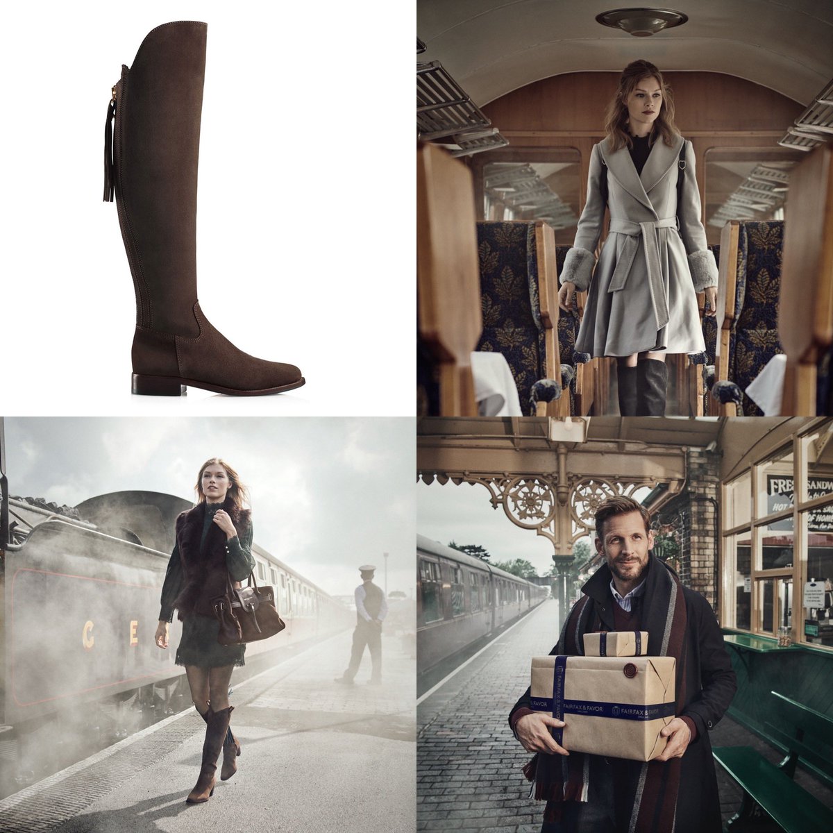 Exciting Christmas Prize! There’s a chance to win a pair of Fairfax &amp; Favor Flat Amira boots in the latest colour chocolate worth £395.00 Spend £200 on F&amp;F products and like &amp; share to be entered into our draw! Offer ends on December 31st and winner announced on New Years Day!