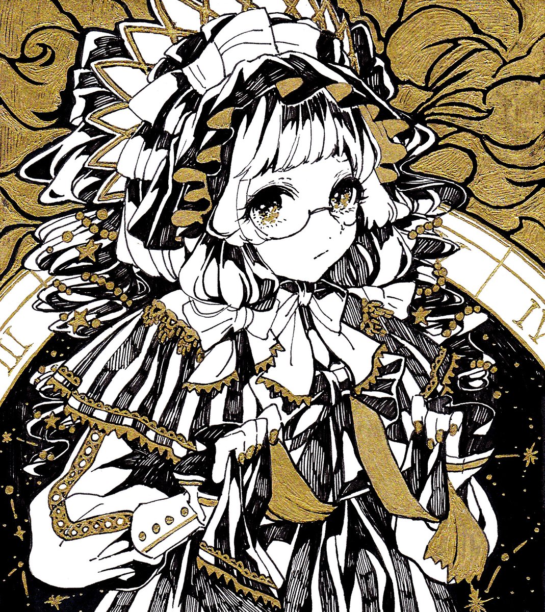 金黒ミニ色紙再掲マン