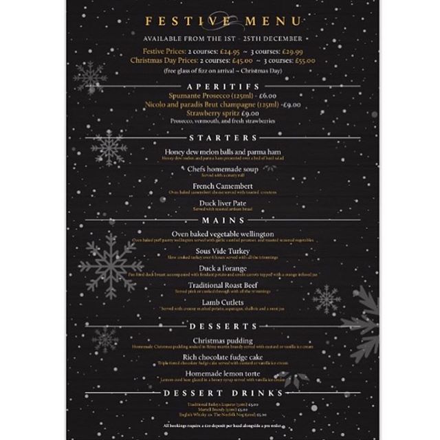 EmpireRestaura1's tweet photo. Don't forget that we are open Christmas Day and are serving our fantastic festive menu. Call us on 01204584814 to enquire. ❄️

Reserve a table via https://t.co/xklDrMMpad

Menu: https://t.co/EaxddR87cZ
#EmpireRestaurant #Horwich #Bar #ChristmasDay https://t.co/v6EDXG1NWb