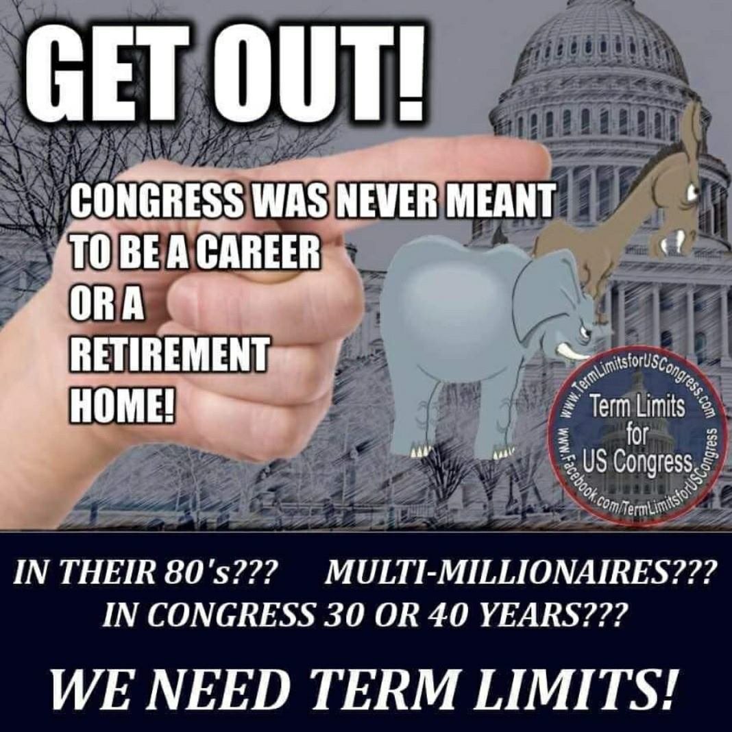 foxygrlz's tweet photo. @charliekirk11 #TermLimits https://t.co/lv8rDJun8N