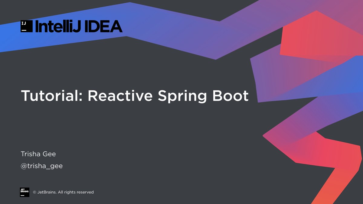 Here's our end-of-year gift to you: we wrapped up the whole #Reactive #SpringBoot tutorial into a single blog post with links to everything you'll need. Happy coding! bit.ly/2rzfUJK