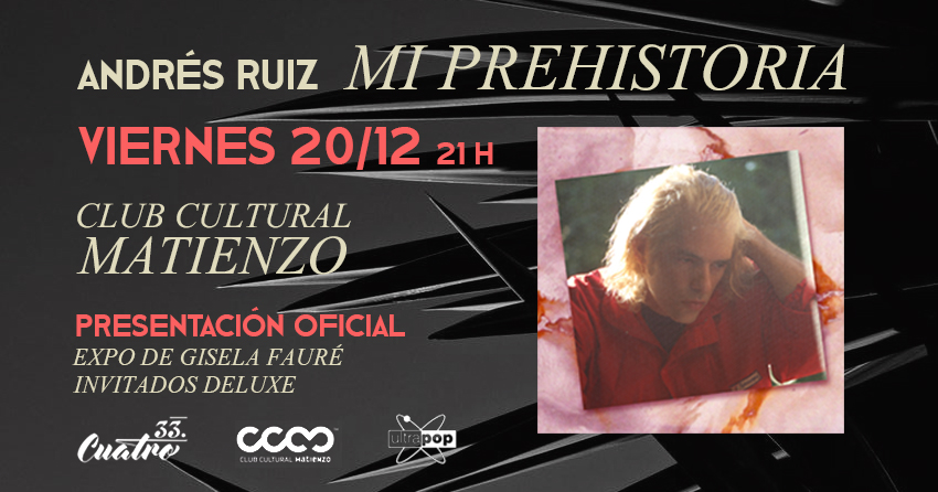 📢📢 Llegó el día! 

HOY presentamos Mi Prehistoria en <a href="/cc_matienzo/">Club Cultural Matienzo</a> 😍
Invitadxs mágicos: <a href="/lucasmasufrita/">Lucas Marti</a> <a href="/atrashaytruenos/">Atrás Hay Truenos</a> <a href="/vivaelastico/">viva elastico</a> <a href="/pablojubany/">Jubany</a> <a href="/GiselaFaure/">Gisela Faure</a>  
21 hs. Lxs esperx. 👁️👁️👁️