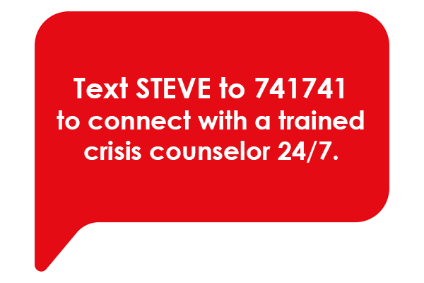 thestevefund's tweet photo. This is a joyous time of the year! However, we know many of our young #peopleofcolor deal with the #Holidayblues . Please TEXT STEVE to 741717 if you are feeling #stressed, #depressed or #anxious #TheSteveFund https://t.co/Zu61h5m0uT @CrisisTextLine https://t.co/EDic6ip2i7