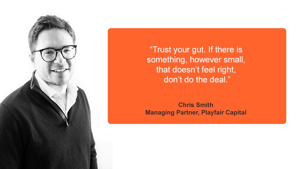 UKBAngels's tweet photo. With 14 deals and 3 exits, Chris Smith, Managing Partner of @playfaircapital, shares his angel investor journey and the biggest lessons he’s learned along the way https://t.co/otvNN9pWq8 #UKBAAMember #PlayfairCapital https://t.co/ooAjloeQIf