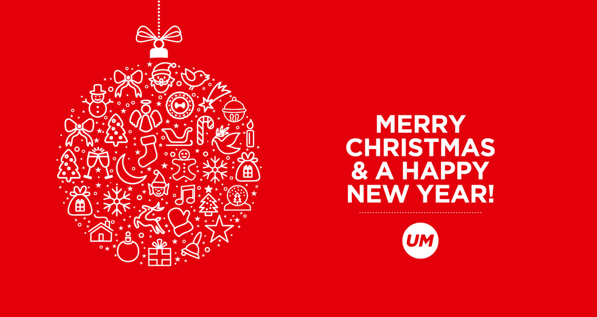 UMWW_DE's tweet photo. UM Deutschland wünscht entspannte Feiertage und einen guten Start ins neue Jahr #MerryXmas #HappyNewYear #UMDeutschland https://t.co/lVdlB77yqV