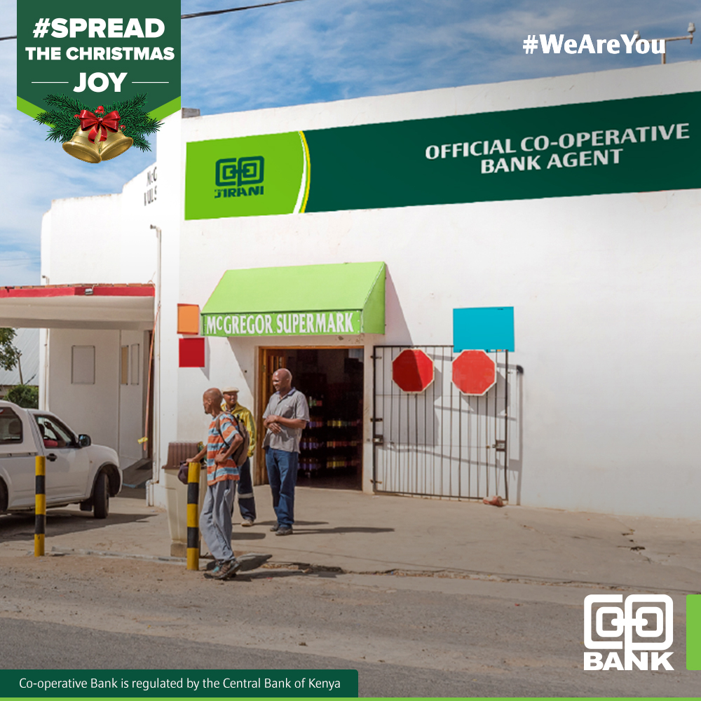 Kenyans's tweet photo. Banking is easy at a Co-op Kwa Jirani agent this festive season –It’s just like banking at a branch!
#ElephantInYourWallet
AD https://t.co/Pyl44XkDIH