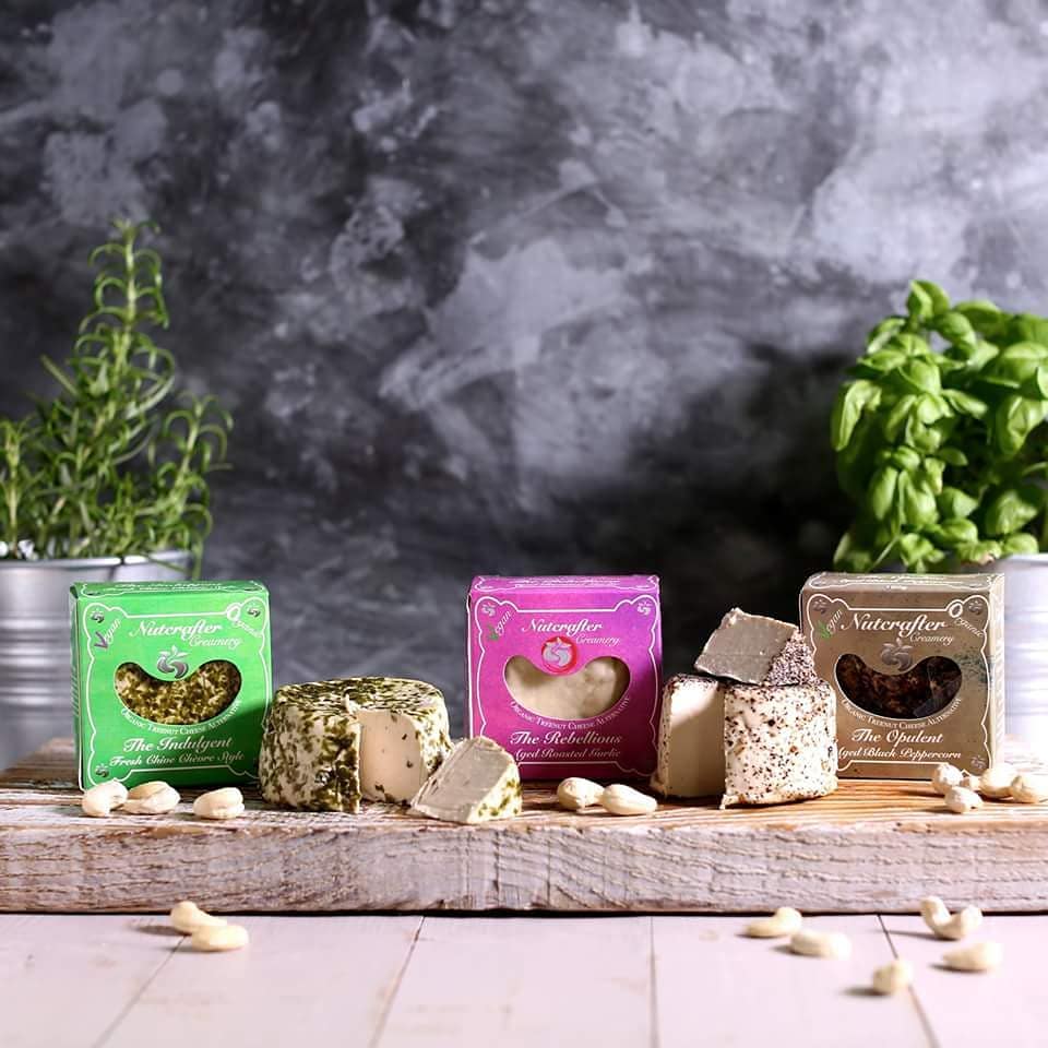 #Veganury

Cheese. The one everyone worries about. <a href="/nutcrafteruk/">Nutcrafter</a> produces innovative, artisanal plant-based cheeses &amp; butter alternatives. All Nutcrafter products are made with high quality, ethically grown ingredients.

bit.ly/2s9EBwi

#Vegan #govegan #veganswaps