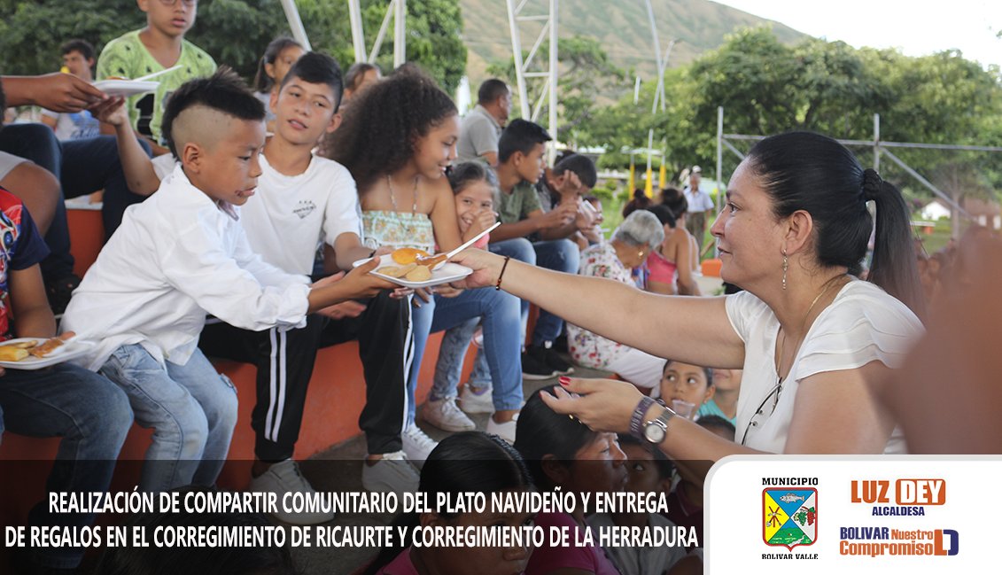 bnc2023's tweet photo. REALIZACIÓN DE COMPARTIR COMUNITARIO DEL PLATO NAVIDEÑO Y ENTREGA DE REGALOS EN EL CORREGIMIENTO DE RICAURTE Y CORREGIMIENTO DE LA HERRADURA

#BolivarNuestroCompromiso
https://t.co/h3YvooFrPg https://t.co/P9DUemjBNL