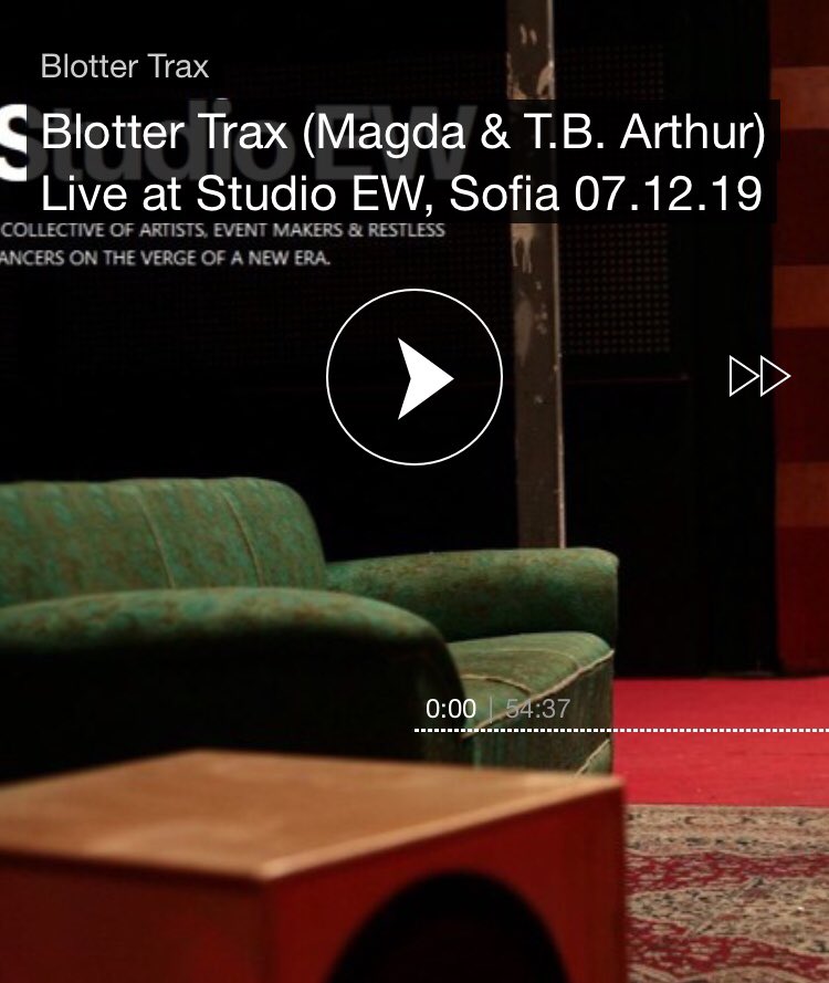 Our live set in Sofia a couple of weeks ago was definitely a 2019 highlight, <a href="/magda_music/">Magda</a> and I thought it would be nice to share it as a Christmas gift. Hope you’ll enjoy it! soundcloud.com/blottertrax/li…
