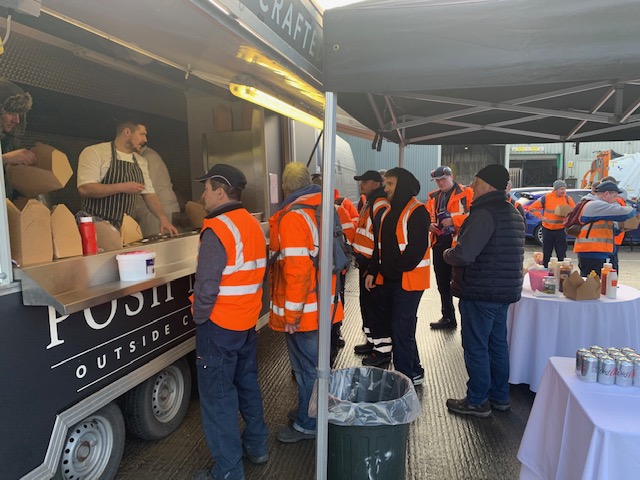 As a thank you for all their hard work this year, Christmas lunch was served at our Mallusk site to all staff. Many thanks to <a href="/POSHNOSHireland/">POSH NOSH</a> for the delicious food!