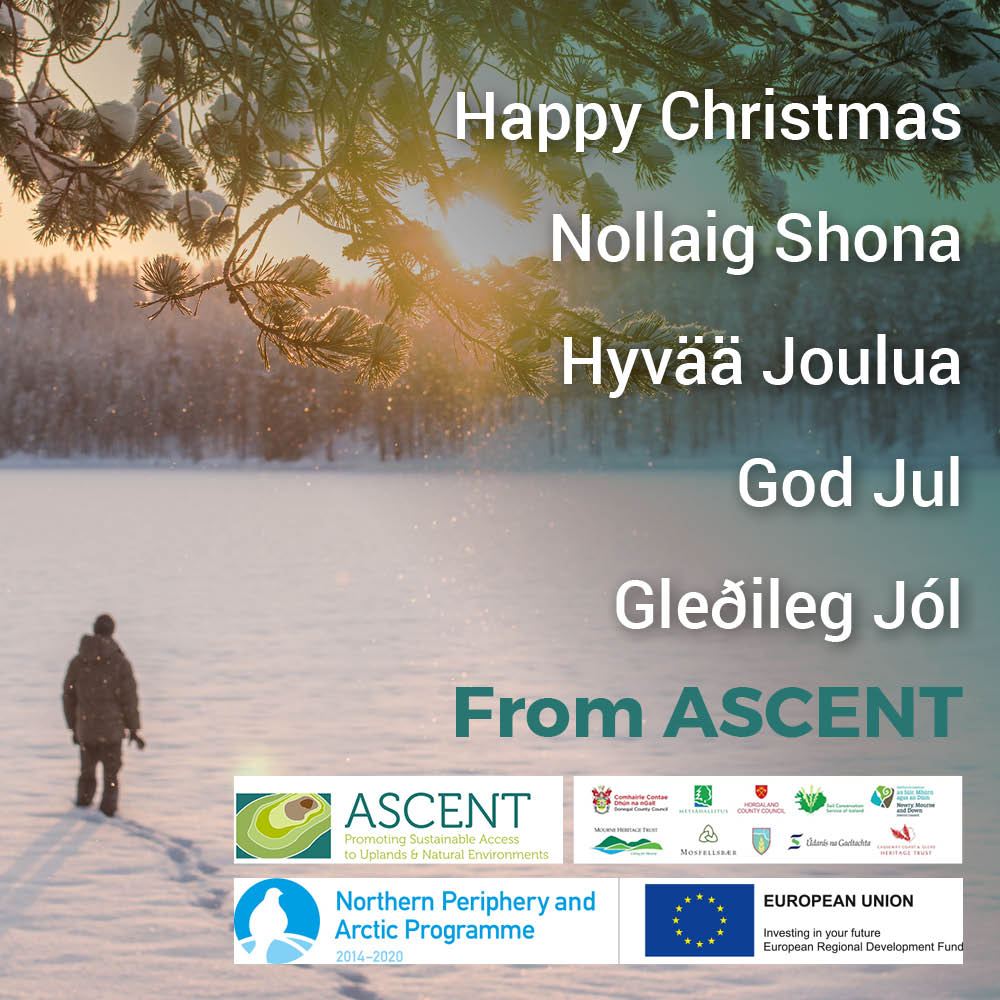 ASCENTProjectEU's tweet photo. 2019 saw the completion of ASCENT ⛰ 🗻🥾 Thanks to @NPA2014_2020,partners, stakeholders, agencies, external experts, local communities &amp; all social media followers for  making the award winning ASCENT project the success that it was! Visit https://t.co/B3b3wyOQem https://t.co/xzZYGUS1mJ