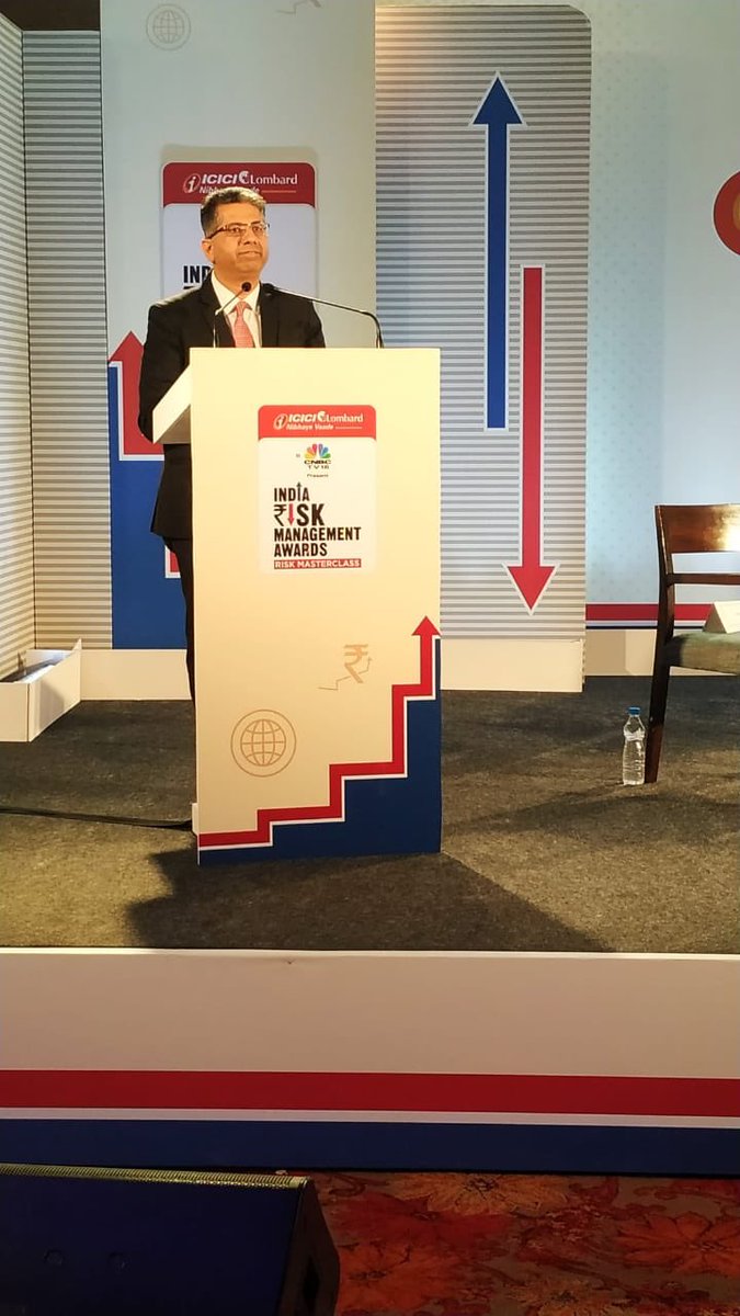 ICICILombard's tweet photo. Gaurav Arora, Corporate Underwriting and Claims, Customer Service, #ICICILombard, begins the #IRMAMasterclass at Hyderabad with an educated insight on the significant rise of emerging risks in the digital age. #IRMA2020 #RiskManagement @CNBCTV18News https://t.co/LB23BrR0WE