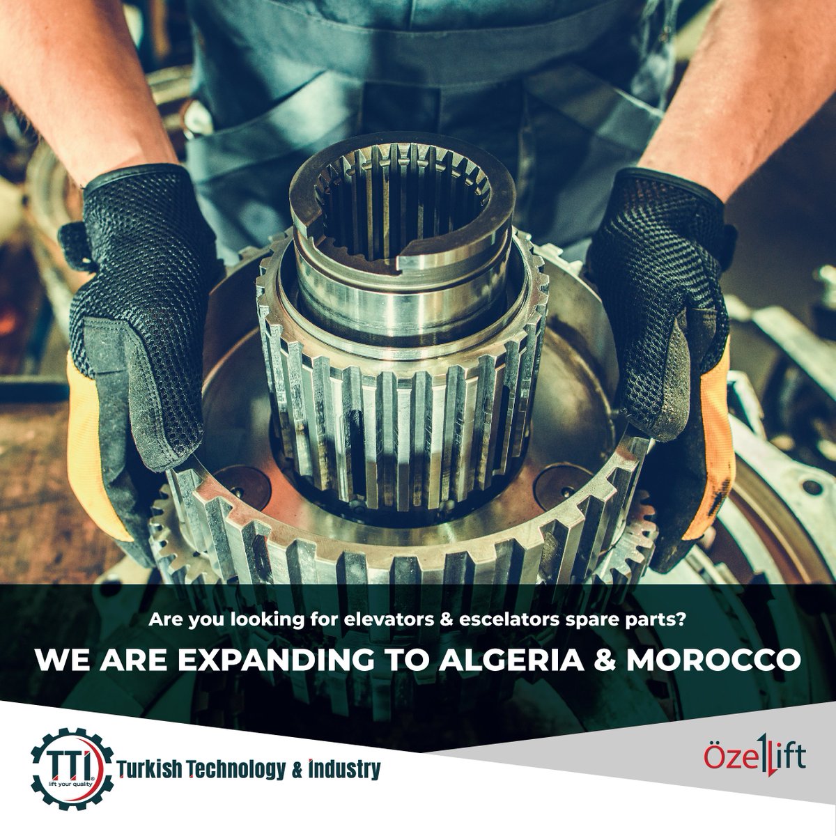 Are you looking for elevators and escelators spare parts? We are expanding in Algeria and Morocco, to know more contact us.
For more information please visit our website: ttilift.com
Email us: marketing@ttilift.com
Contact us on WhatsApp: +905423409070