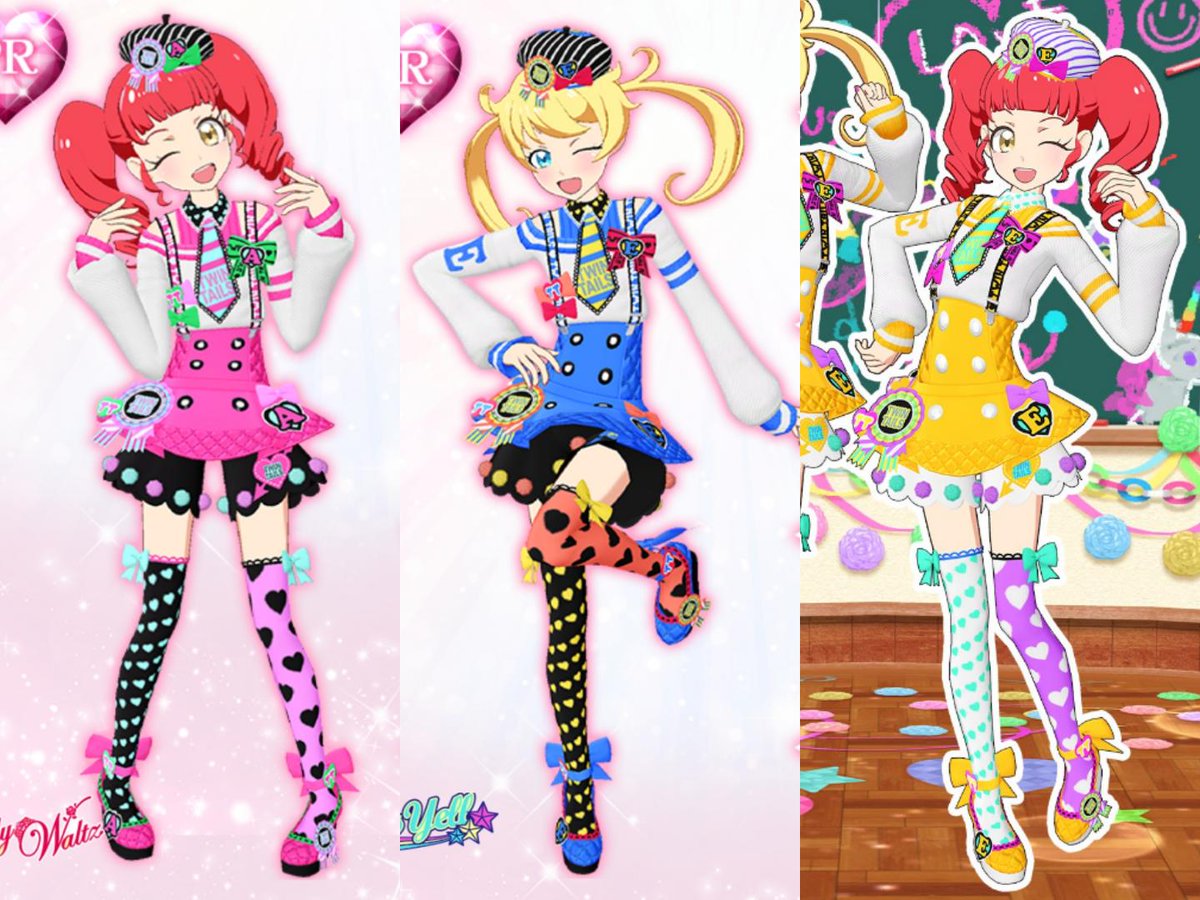 ツインラブハートコーデ #プリチャンおソロライブ