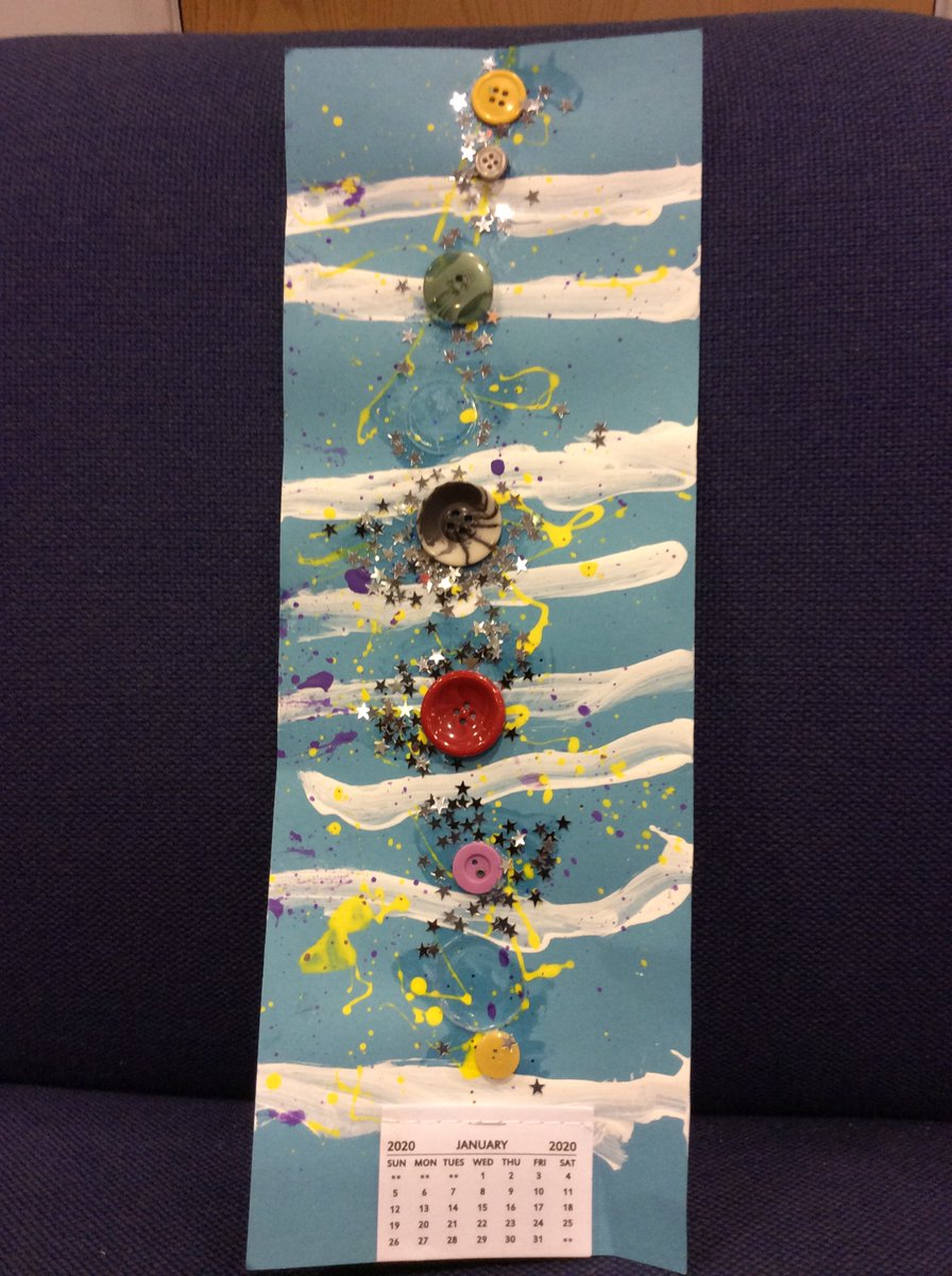ThomasHinPri's tweet photo. A solar system inspired calendar. #CoreKnowledgeCurriculum #astronomy #year1 https://t.co/hSQuxyBUjH